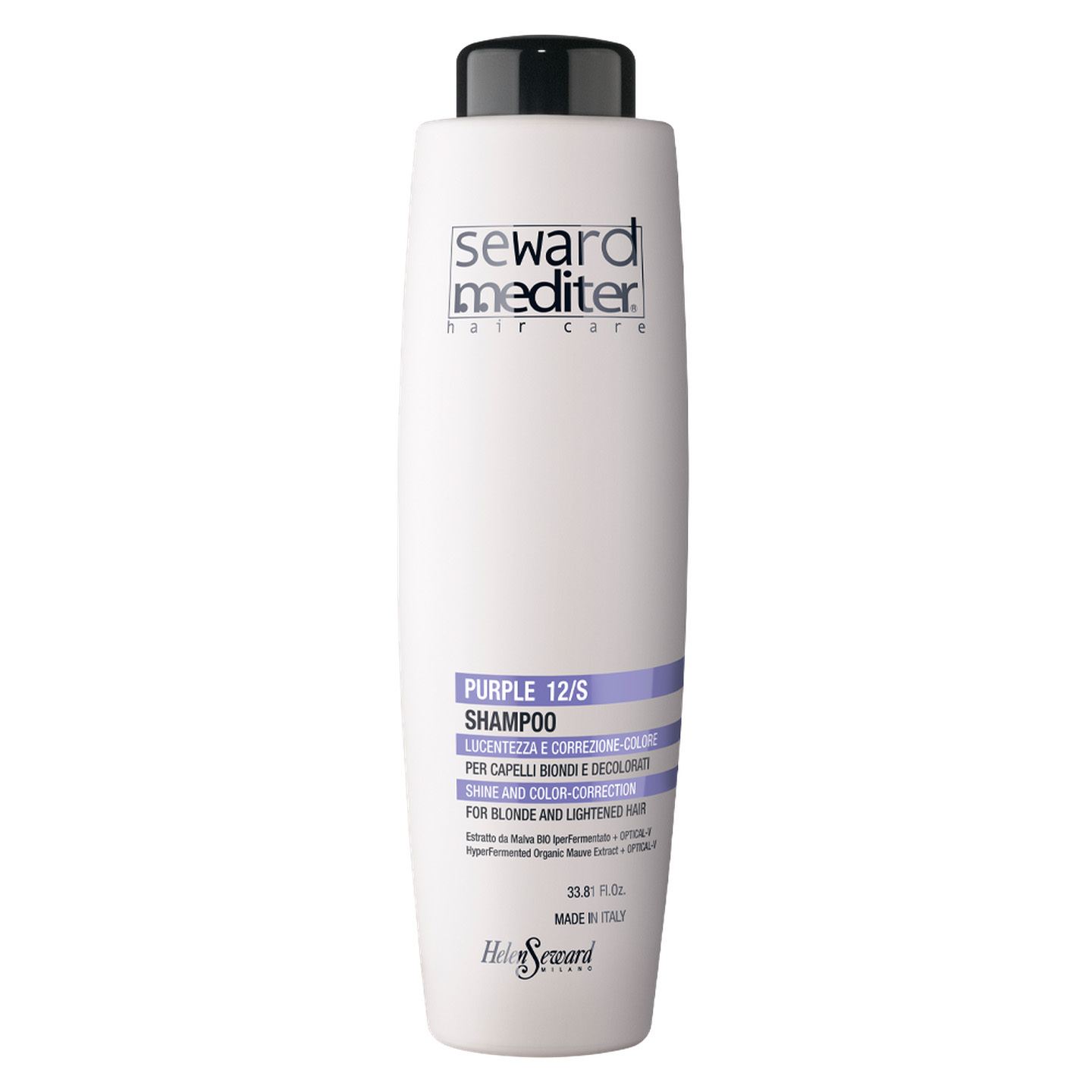 Helen Seward Mediter Purple Shampoo 12S 1000ml 去黃洗髮水 (Authorized Dealer Import)