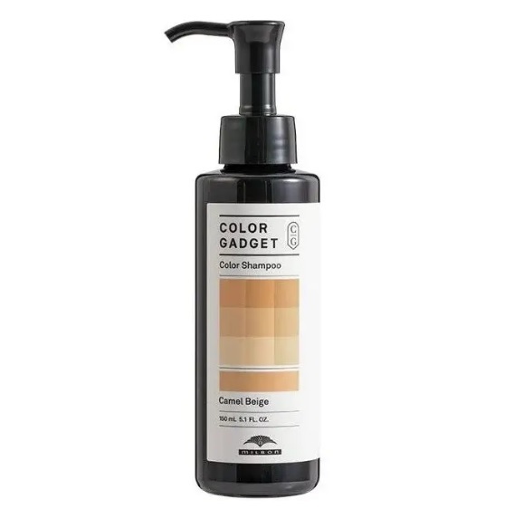 日本 Milbon Color Gadget Color Shampoo(Camel Beige)150ml駱駝淺啡色補色洗髮水
