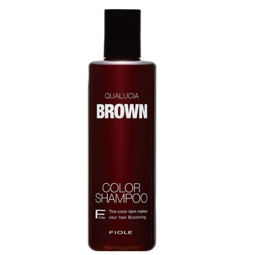 Fiole 日本 Qualucia BROWN Color Shampoo 250ml 補色洗髮水-深啡色
