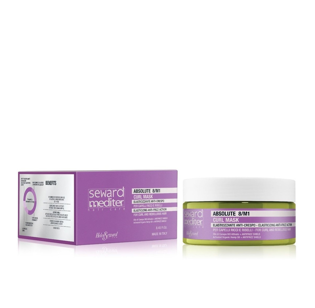 Helen Seward Mediter Absolute Curl Mask 8/M1 250ml 防毛躁彈性髪膜 (Authorized Dealer Import)