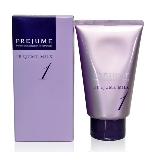 日本 Milbon Prejume Milk 1 100g(Thin Hair)曲髮造型乳霜1號