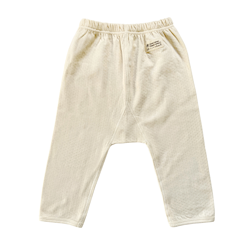 有機棉幼兒雙層棉保暖褲 | 藍天畫布有機棉