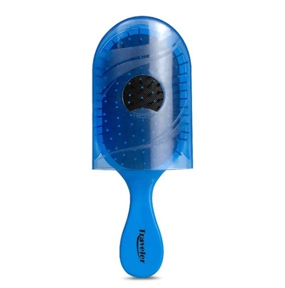 Nuway4hair 施魔梳 (Travel Vanity/ 旅行裝氣墊)(深藍色Dark Blue) Detangling Brush