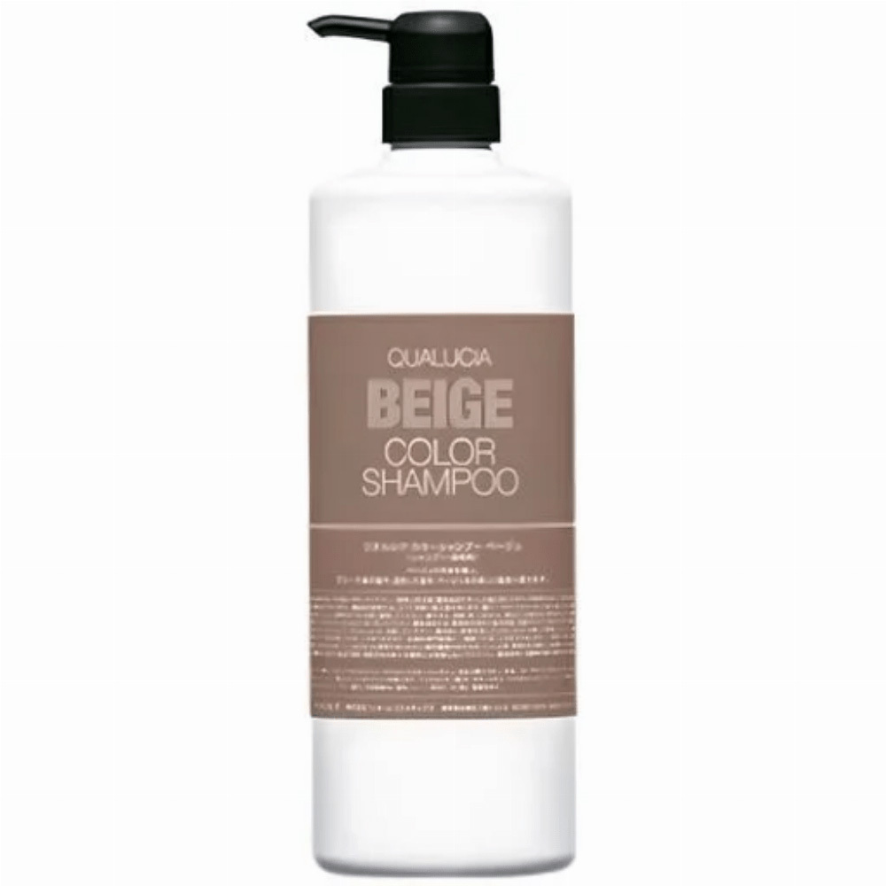 Fiole 日本 Qualucia BEIGE Color Shampoo 1000ml 補色洗髮水-淺啡色