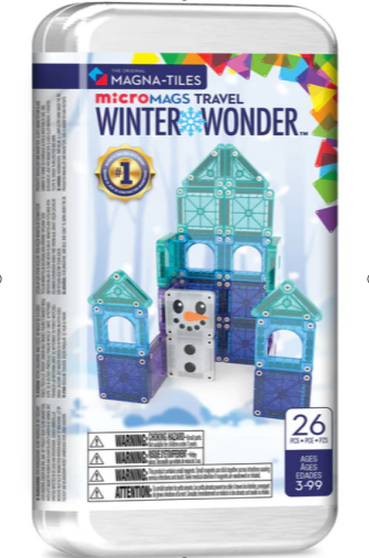 MAGNA-TILES Winter Wonder Travel Set
