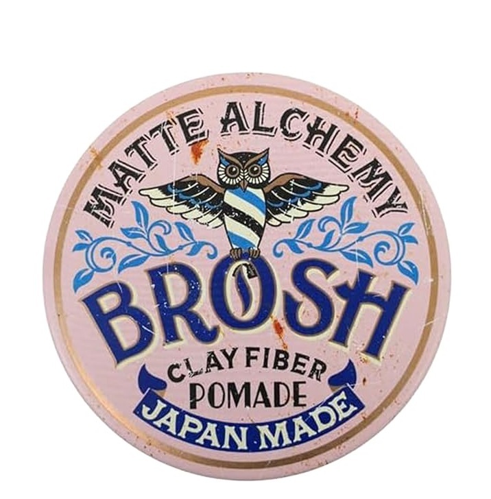日本 Brosh Clay Fiber Pomade 115g