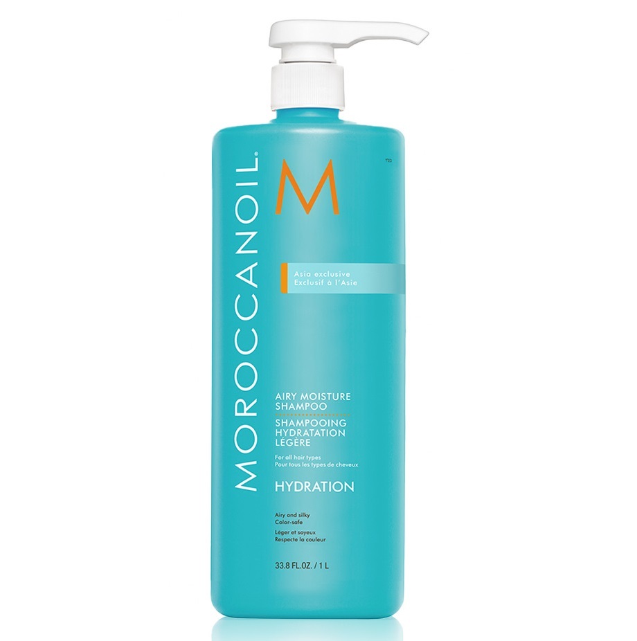 Moroccanoil Airy Moisture Shampoo Hydration 1L 摩洛哥超輕感保濕水潤洗髮乳