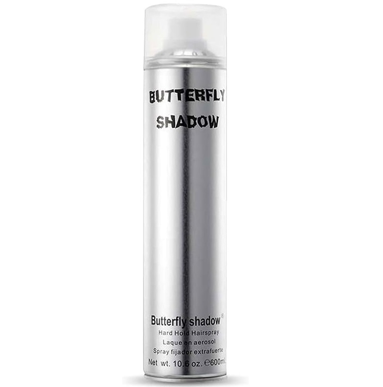 Butterfly shadow Hard Hold Hairspray 600ml 强力定型噴霧