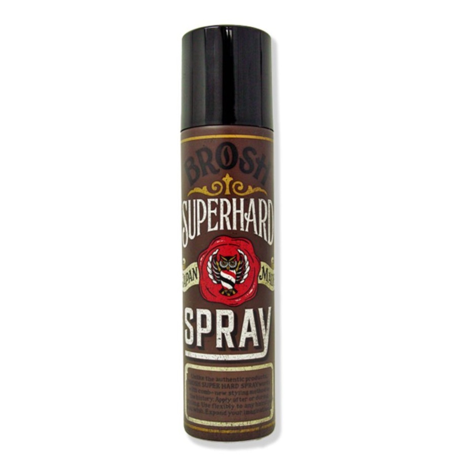 日本 Brosh SuperHard Spray 210g 兄弟超硬防潮定型噴霧