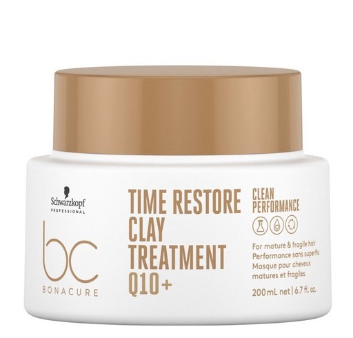 Schwarzkopf Q10+ Time Restore Clay Treatment 200ml 凝時再生髮膜