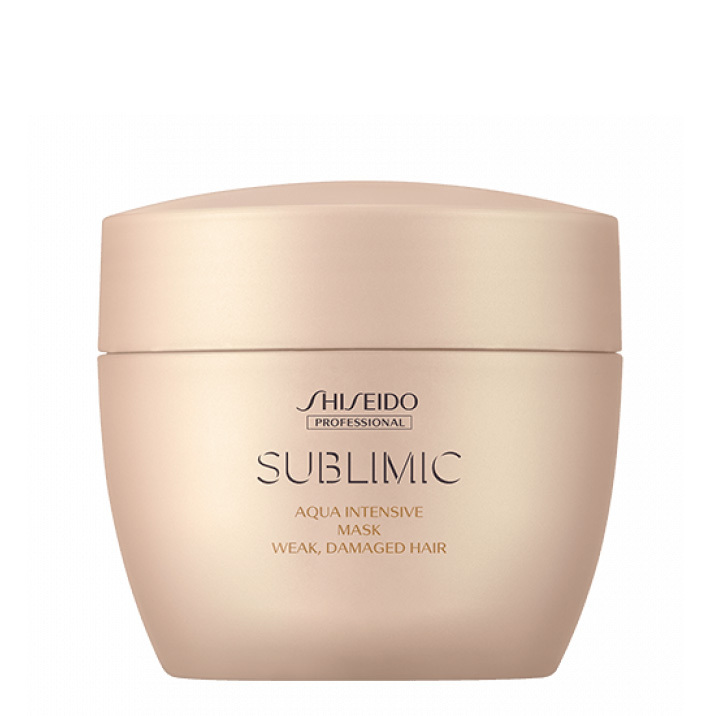 Shiseido Sublimic Aqua Intensive Mask 200g Weak,Damaged Hair 資生堂水凝髮膜