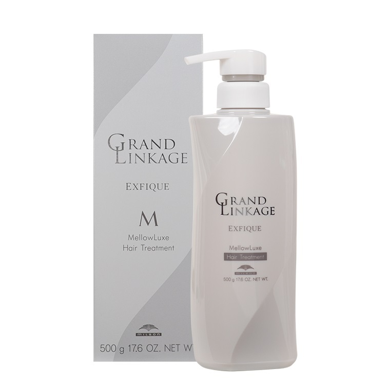 日本 Milbon Grand Linkage MellowLuxe Treatment 500g 柔軟彈性修護素(適合粗硬髮質)