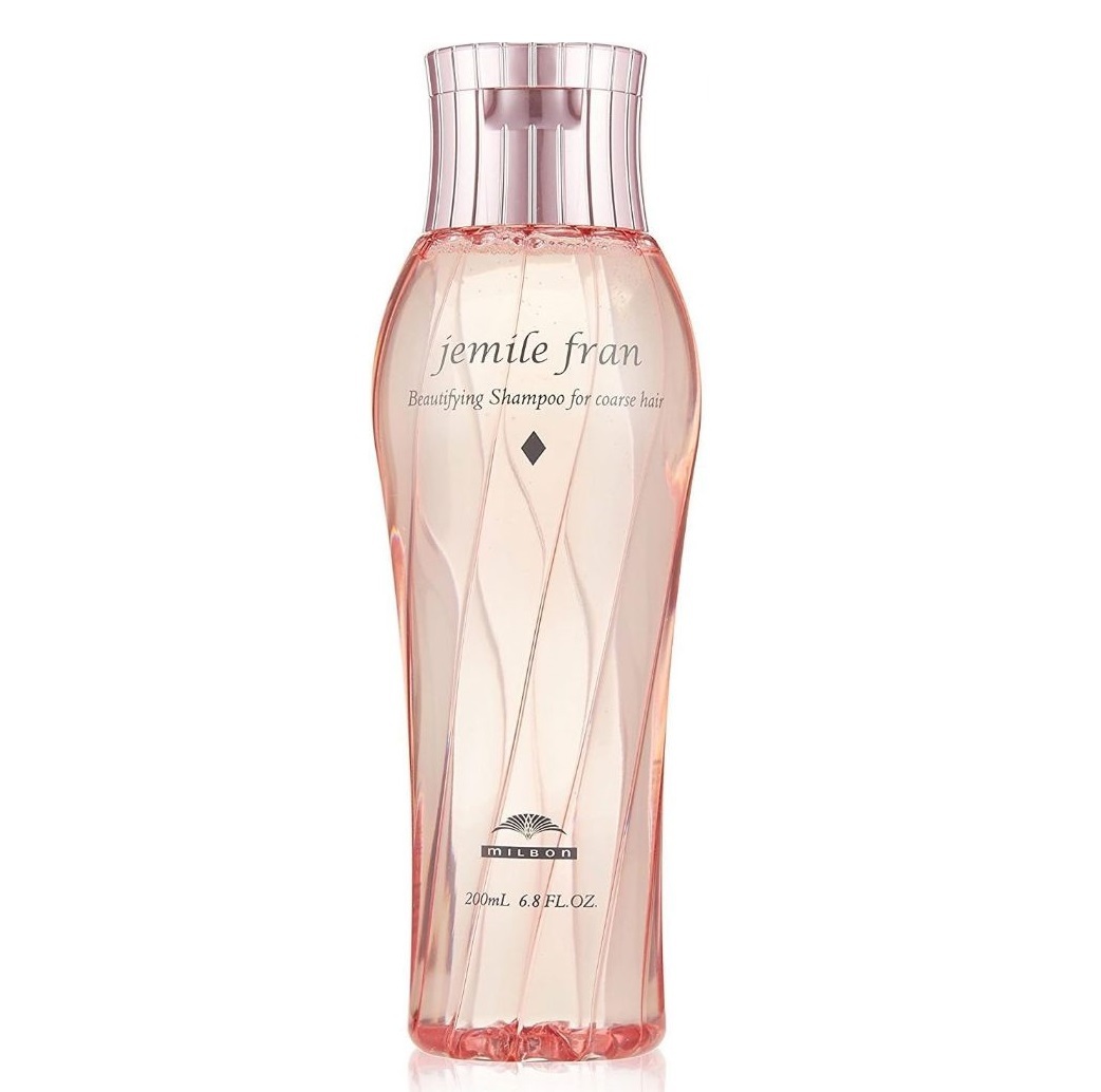 日本 Milbon Jemile Fran D Shampoo for coarse hair 200ml 柔順滋養洗髮水