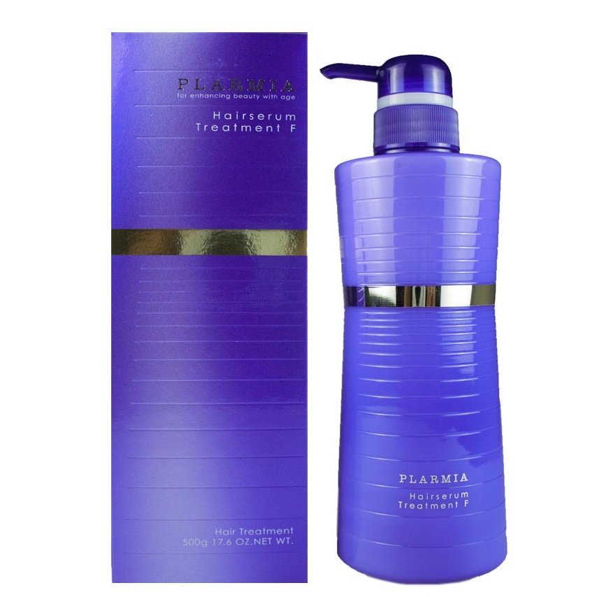 日本 Milbon Plarmia Hairserum Treatment F 500g 抗衰老修護護髮素(幼細髪質)