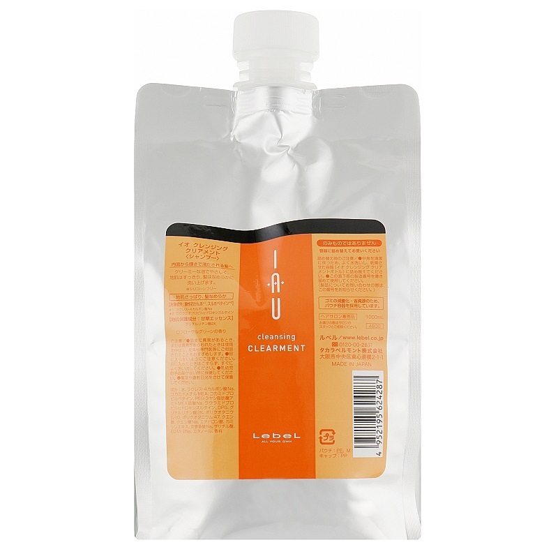 Lebel I.A.U. Cleansing Clearment 1000ml(Shampoo) 純淨洗髮露