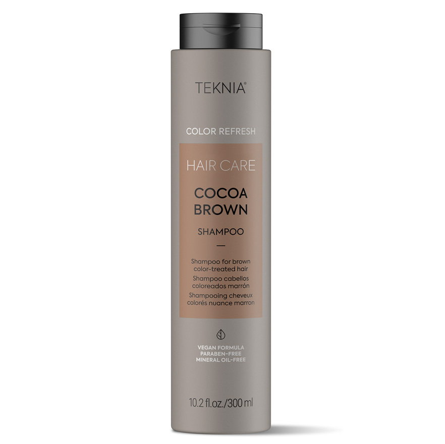 Lakme TEKNIA系列 Cocoa Brown Shampoo 300ml (亞洲版、歐洲版隨機發放) 可可豆棕色補色洗髮水