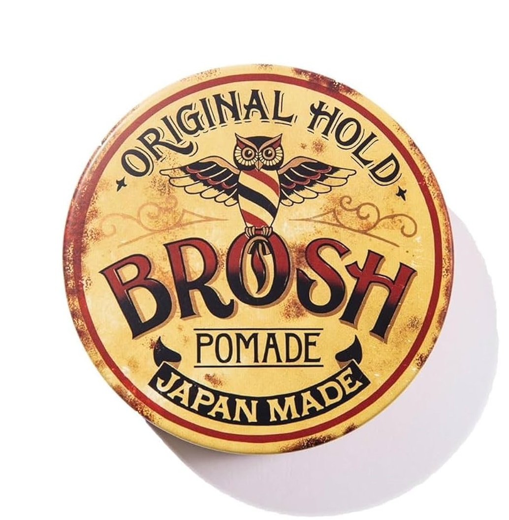 日本 Brosh Original Hold Pomade 115g 兄弟水洗式髮油