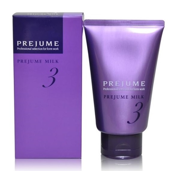 日本 Milbon Prejume Milk 3 100g(Thick Hair)曲髮造型乳霜3號