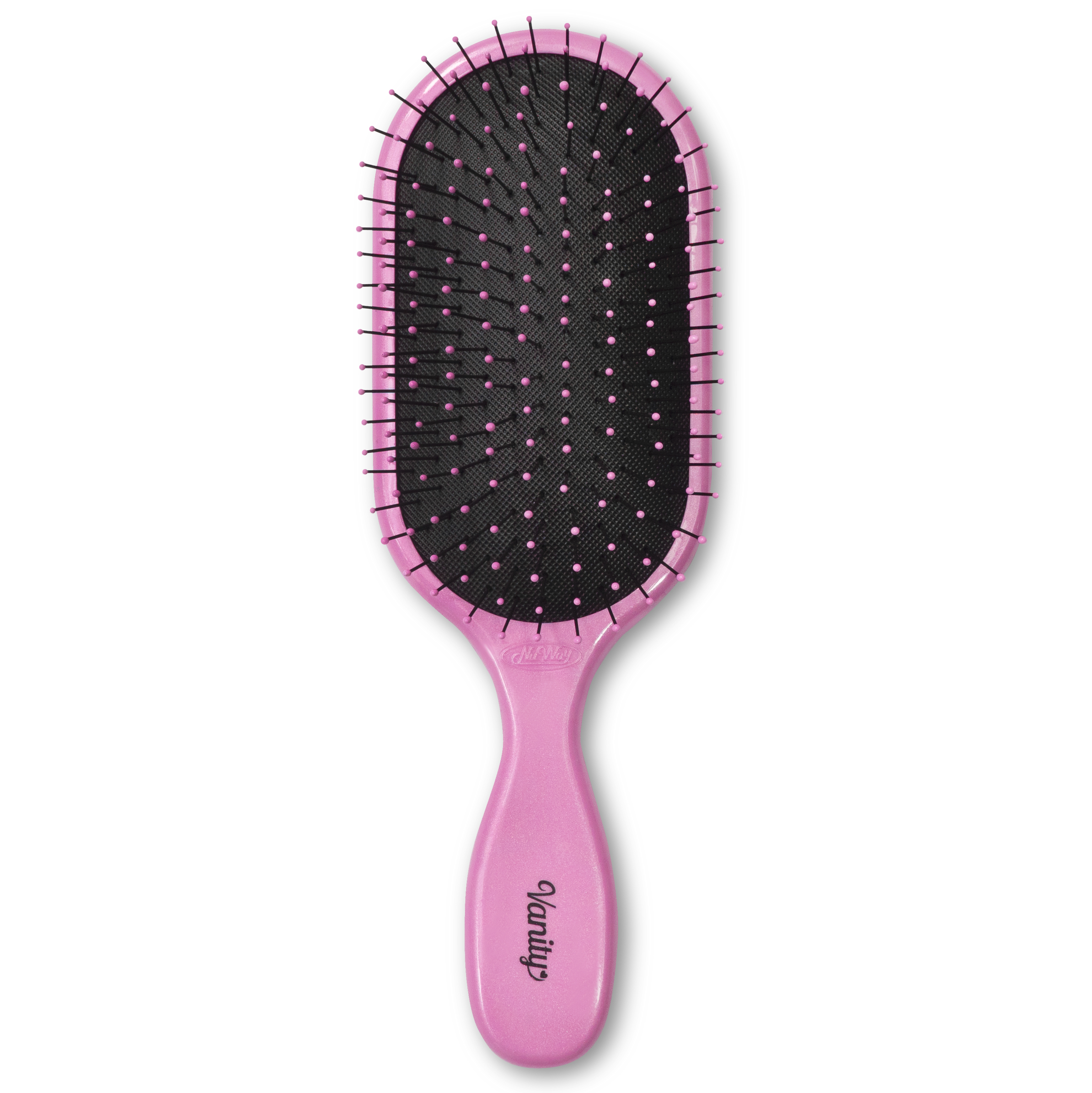 Nuway4hair 施魔梳 (Vanity 系/ 氣墊)(珠光花瓣粉紅) Detangling Brush