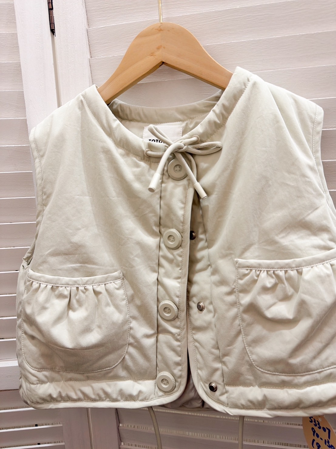 53307設計師家鴨絨背心