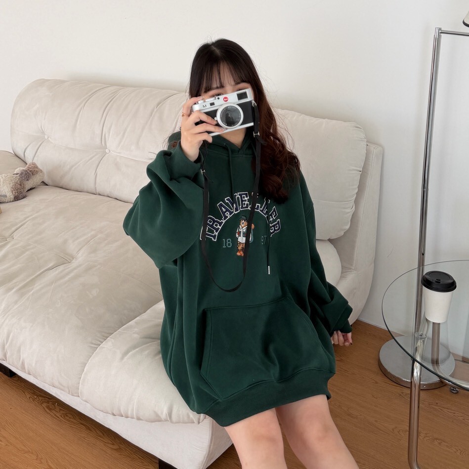 熱銷回歸!Travel bear🧳小熊刺繡帽tee