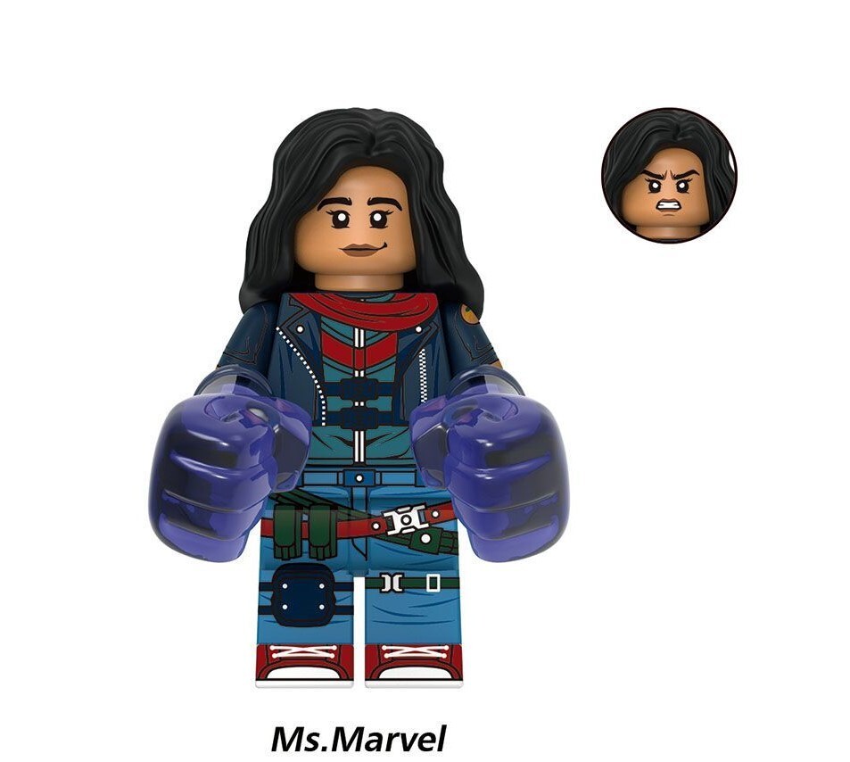 Ms Marvel Custom Minifigures Minifigs Fit Lego G0187 GH0679