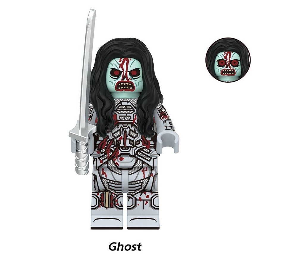 Zombie Ghost Custom Minifigures Fit Lego G0187 GH0681