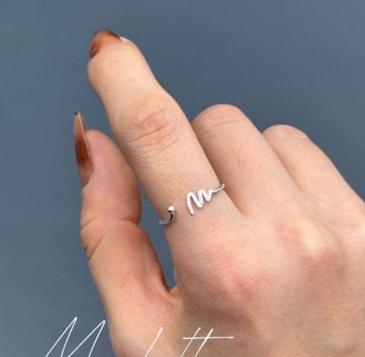 (5092) 925開口純銀戒指