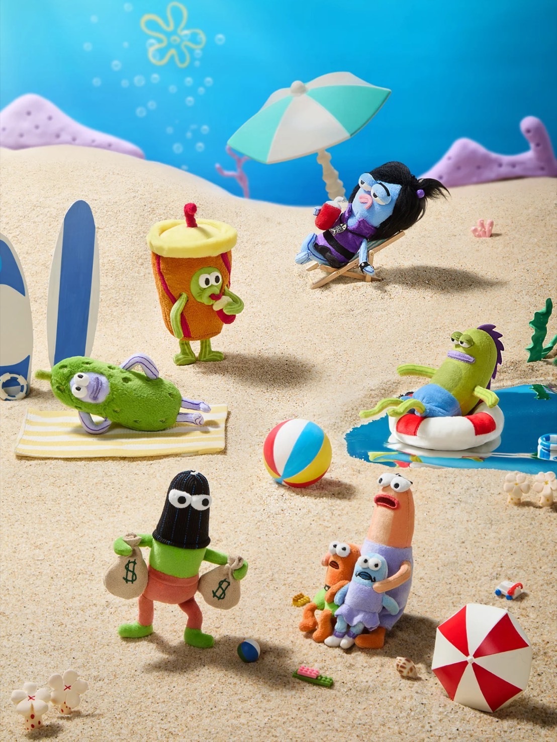 比奇堡居民的一天 毛絨 盲盒