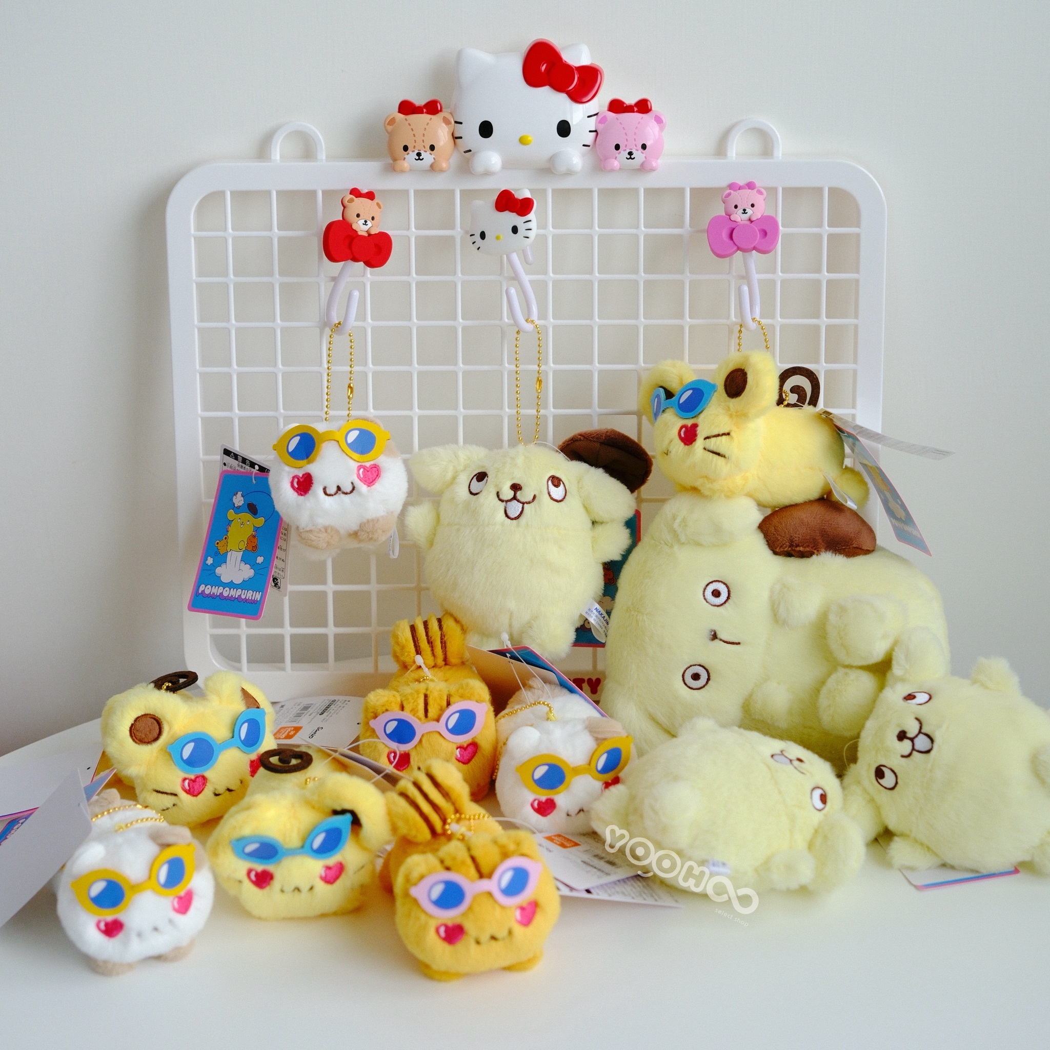 現貨┃日本 限定款 SANRIO 憨憨臉 驚嚇 布丁狗 司康 貝果 馬芬 娃娃 吊飾