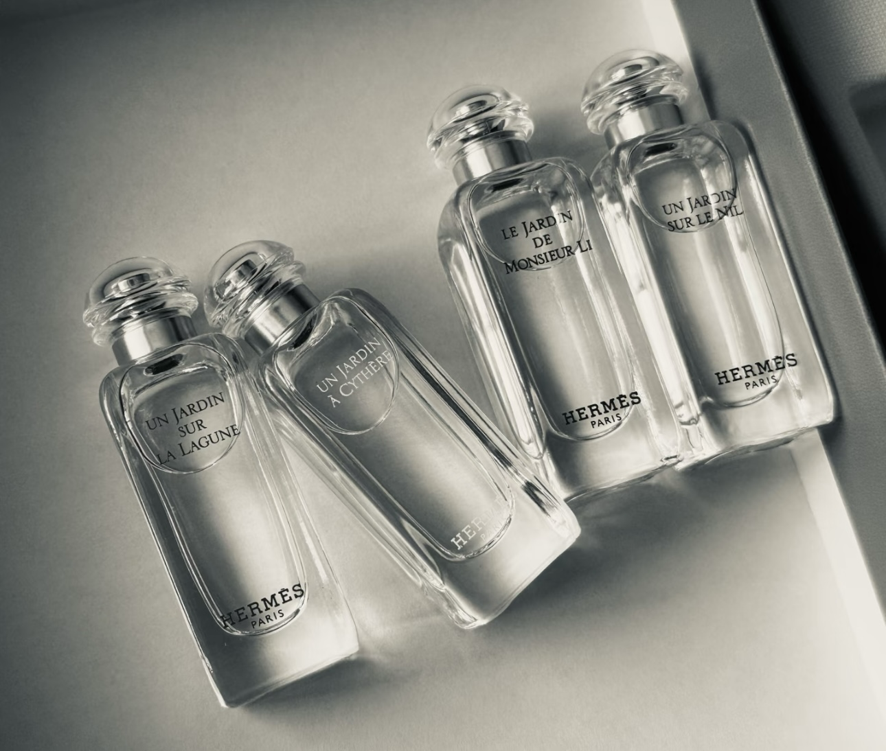 【直播】AC091668 HERMES  愛馬仕花園四件套7.5mL(西苔岛花園+尼羅河花園+李先生花園+屋頂花園)