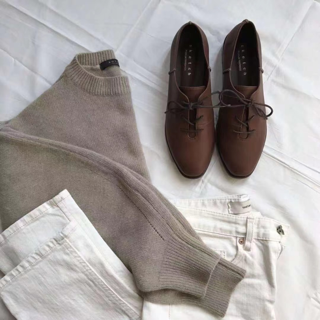 ASK 2719 推薦款 真羊皮樂福鞋