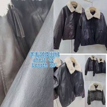 (5100) OS0008 PV羽絨外套（毛領可以拆）