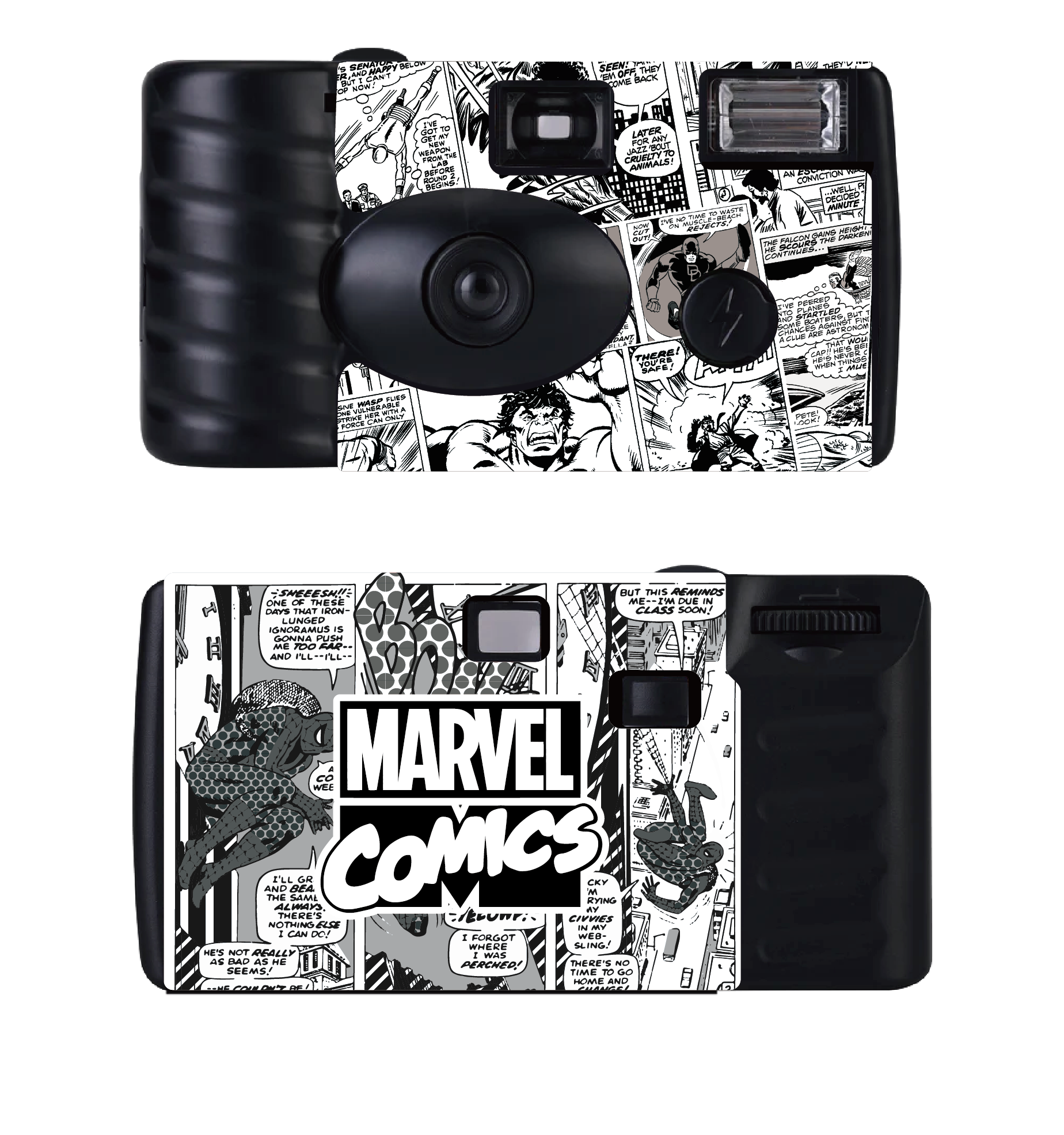 i-Smart Disposable Camera（Marvel）-Black & White