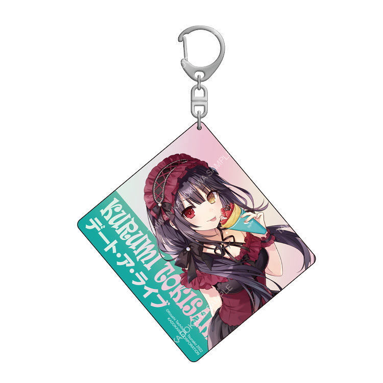 DATE A LIVE 約會大作戰(原作) 炫彩壓克力鑰匙圈 E