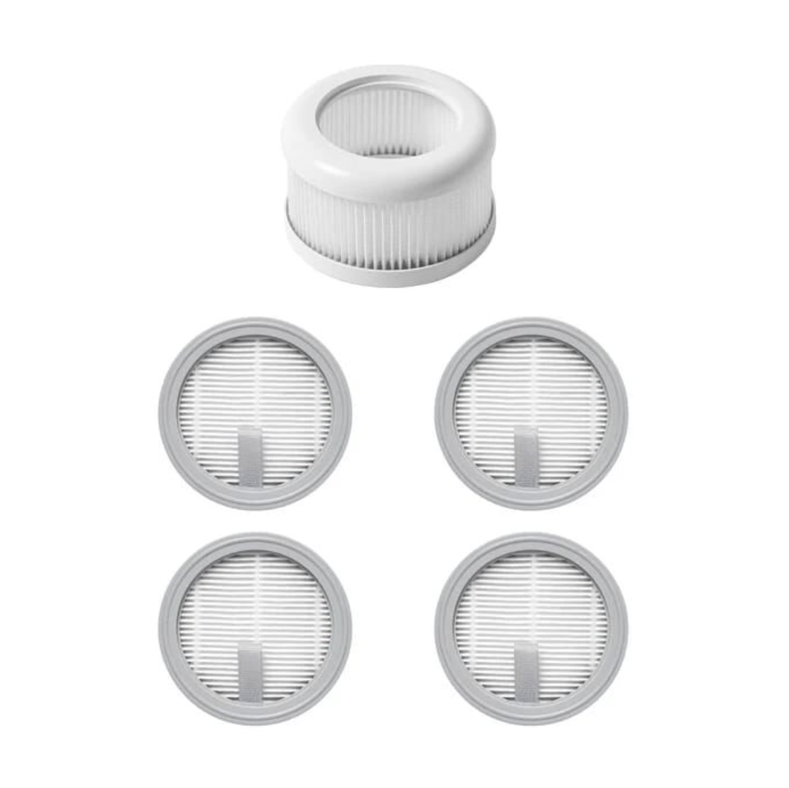 SwitchBot K10+Combo 機器人吸塵器更換套件,手持 HEPA 過濾器 ×4,後過濾器 ×1,適用於 SwitchBot K10+ Pro Combo