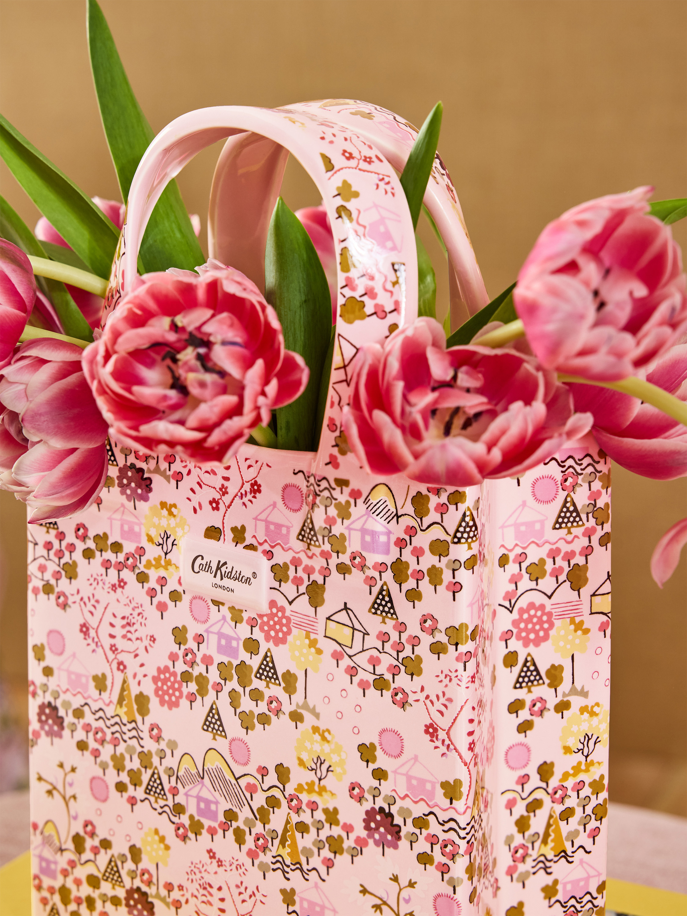 Tiny Town 手提袋造型花器