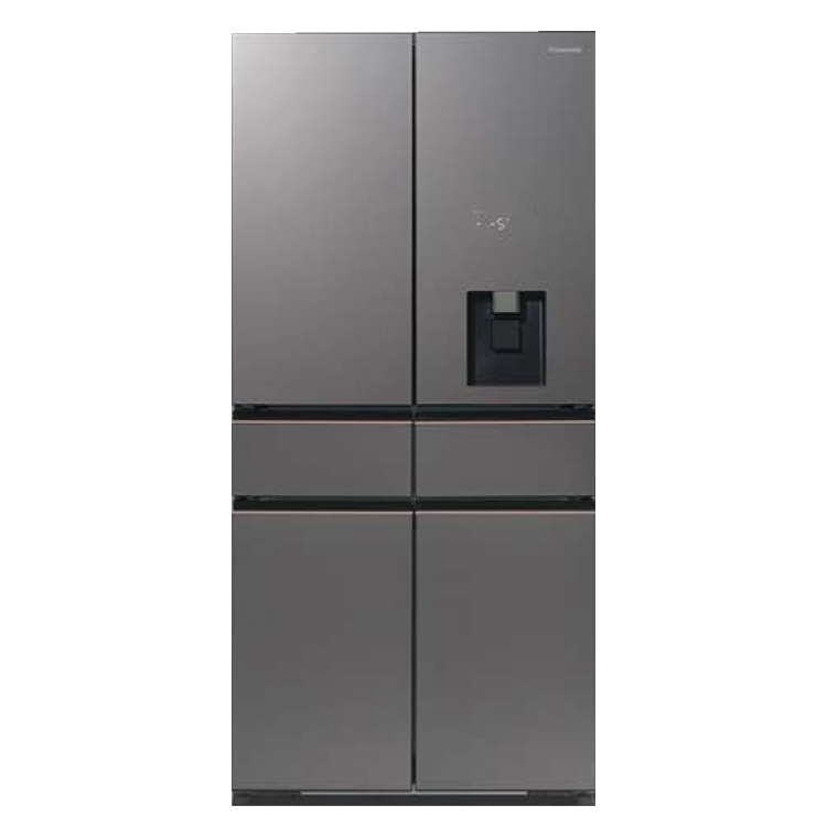 Panasonic 國際 650L 無邊框霧面玻璃 四門變頻電冰箱(NR-F651PG)