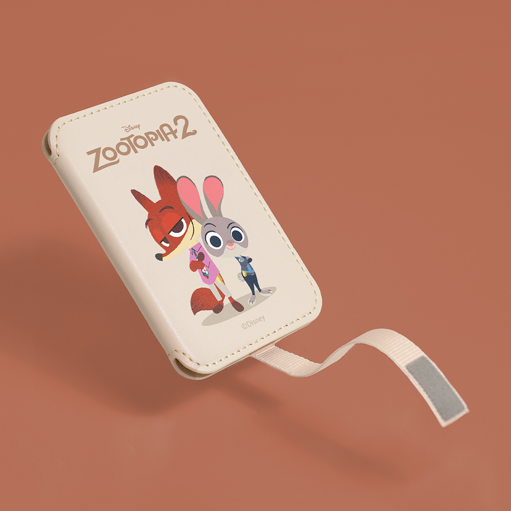 Disney 動物方城市2-磁吸防丟手機卡夾【正版授權】