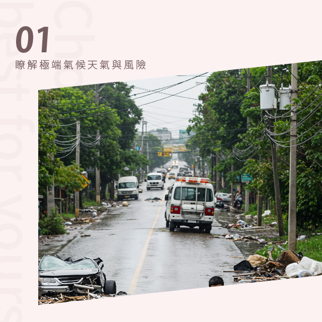 瞭解極端氣候天氣與風險