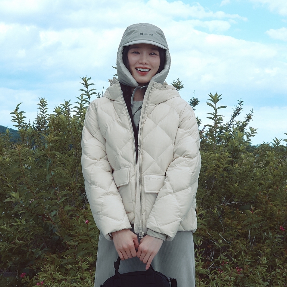 Snow Peak Land Air 女款菱格羽絨外套 S25WWG-DJ45