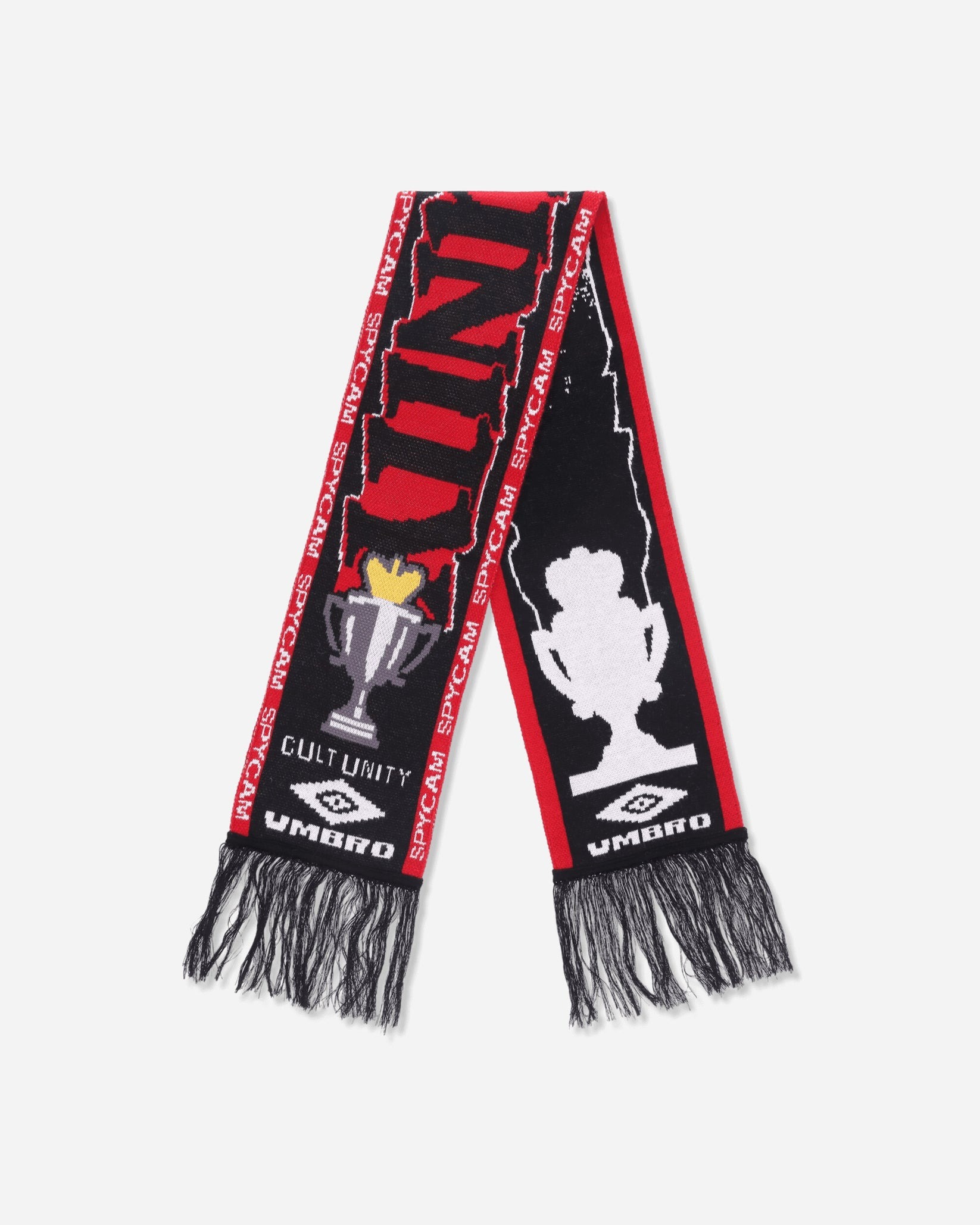 Umbro｜Cult Unity Scarf "Black / Red"
