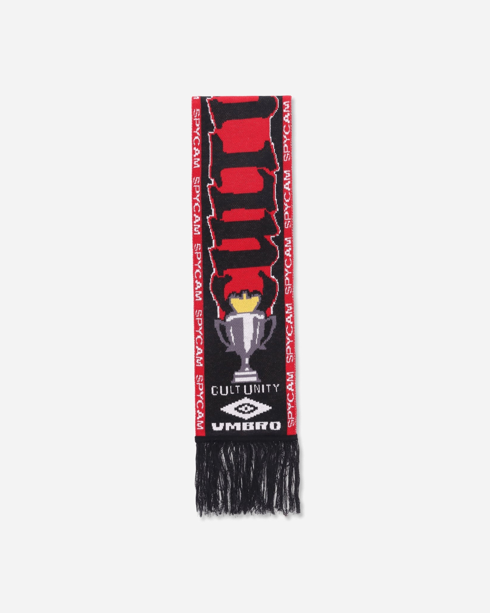 Umbro｜Cult Unity Scarf "Black / Red"