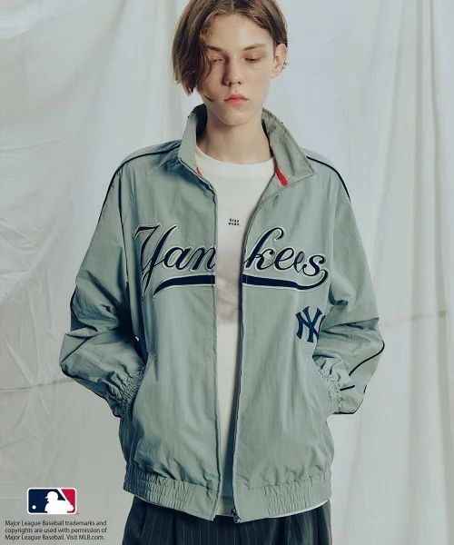 【預購】JN111205 MLB COLLECTION BY JUN 刺繡風褸