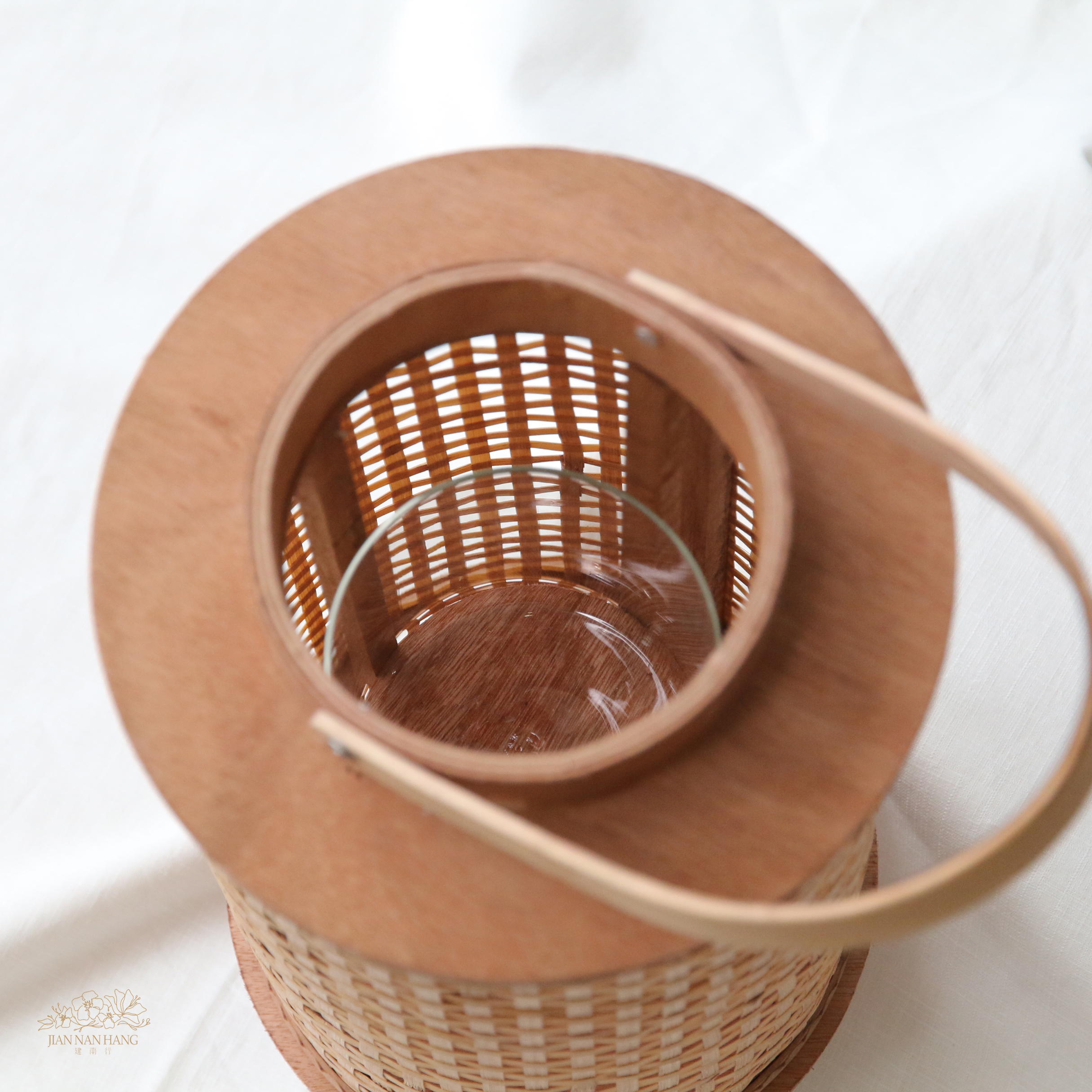 籐籃花器 竹語提籃 2尺寸