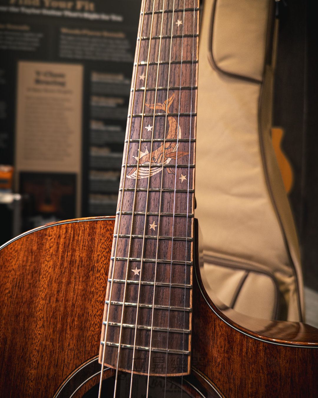 Crafter MIND W PREMIUM-Gce 非洲桃花心木 面背單 古典琴頭 亮面 木吉他 附原廠卡其色厚袋 第 3 張圖片｜三峽吉他 / Bass