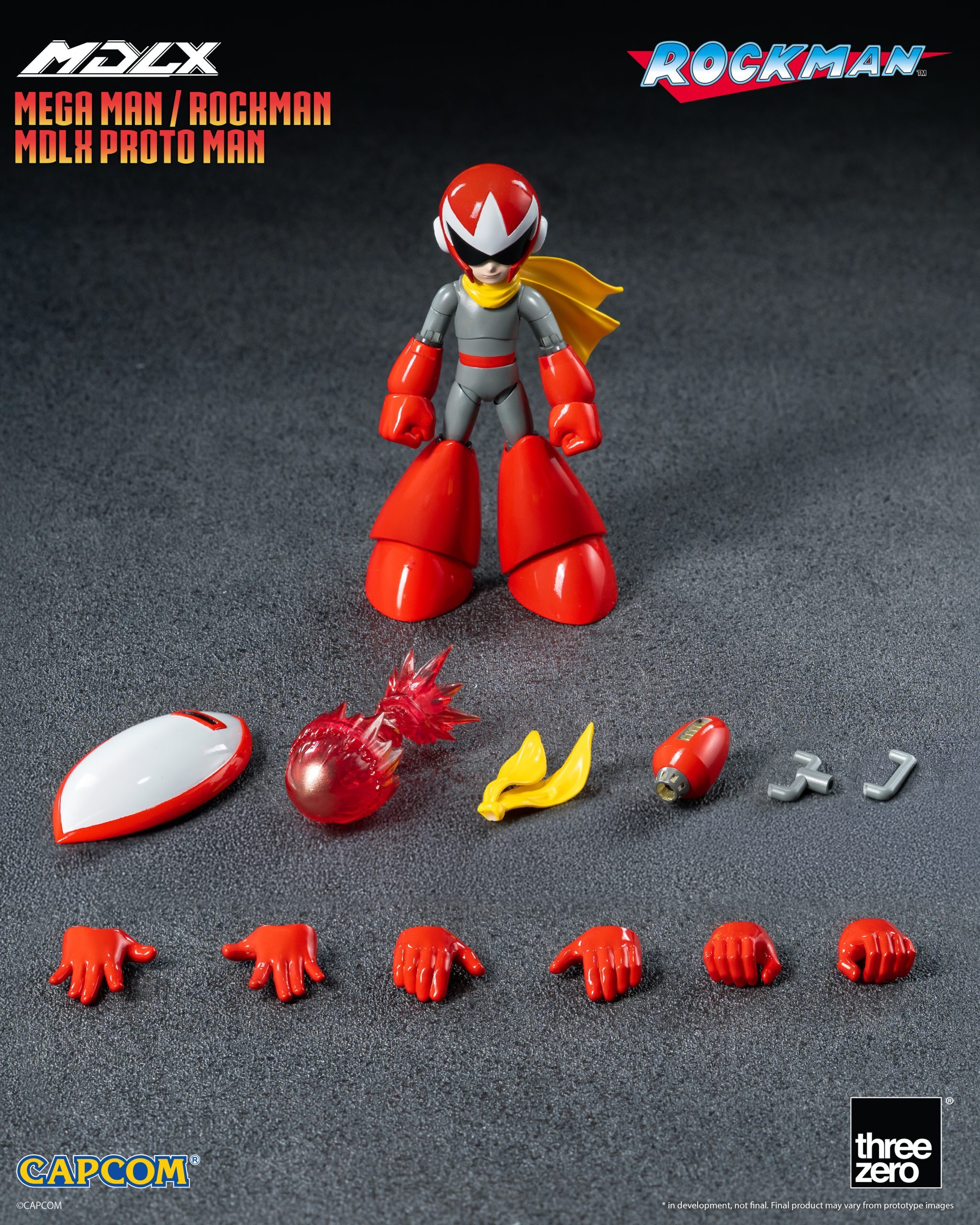 (預訂) Threezero 3Z0989 Rockman / Mega Man MDLX Proto Man