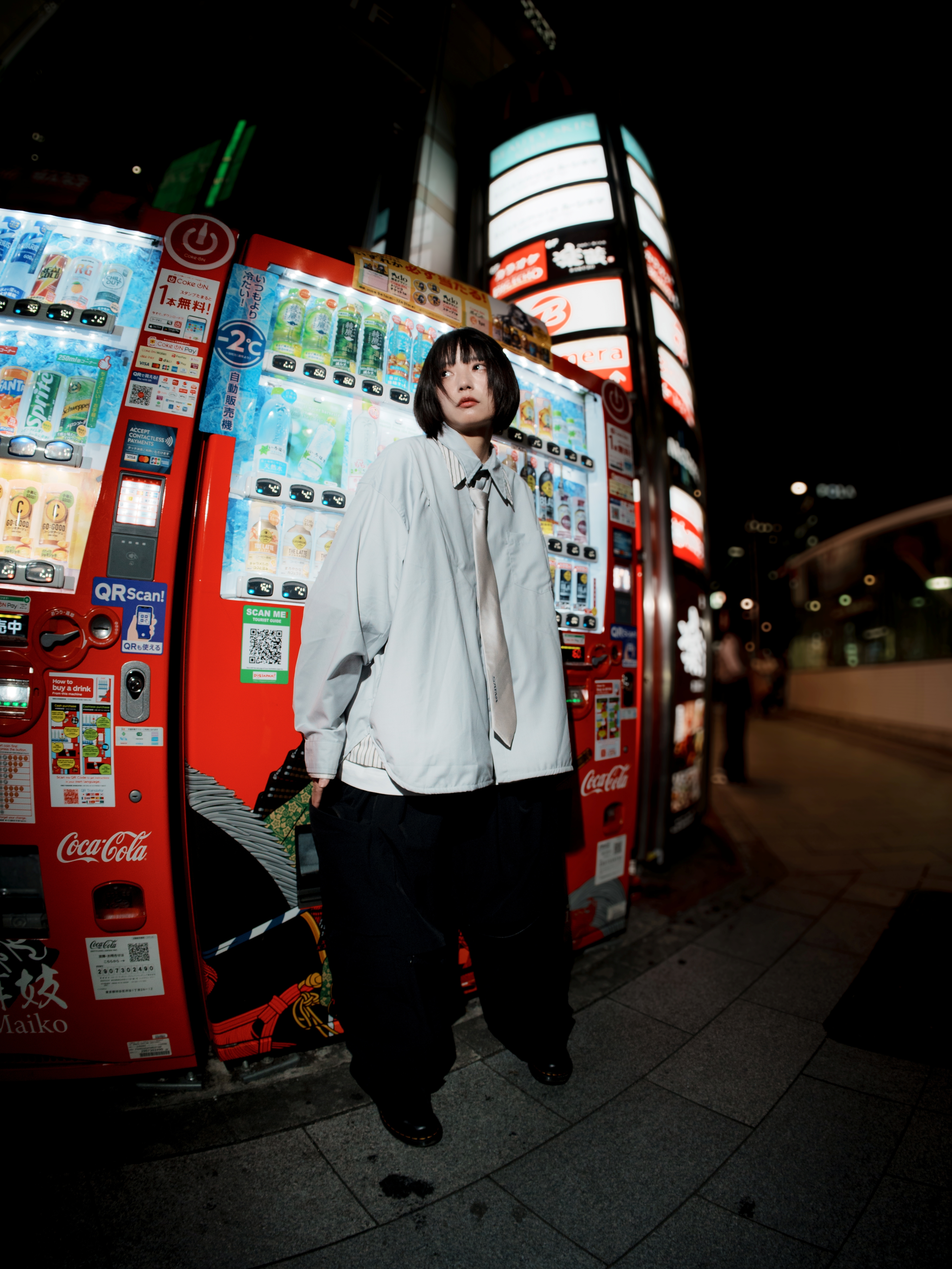 SATIVA 2025 A/W “Ceremonial” Pockets Shirt 拼接 長袖 襯衫 兩色