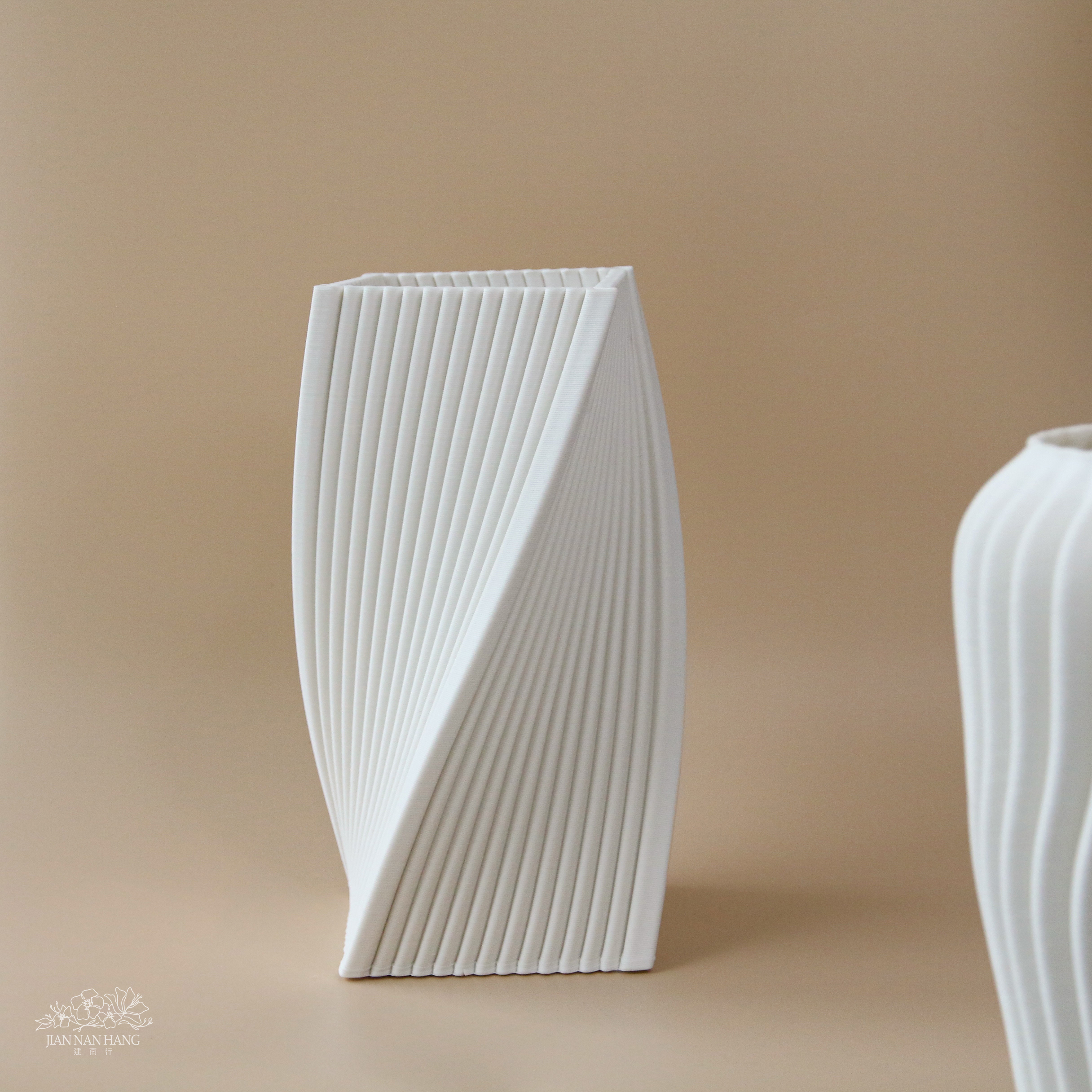 陶瓷花器 3D列印-雲紋之境