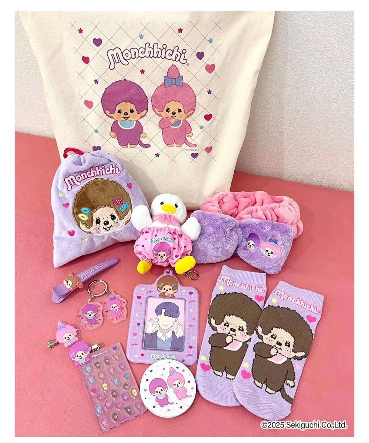 【預購】JN111206 Monchhichi X Thank You Mart 「原宿可愛風」系列